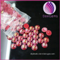 High quality 8mm AB color half round acrylic pearl